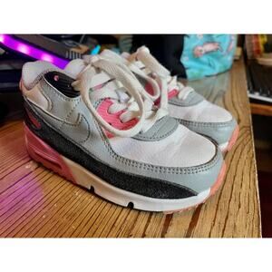Pink Baby Girl Shoes Nike Air Max 90 Size 9